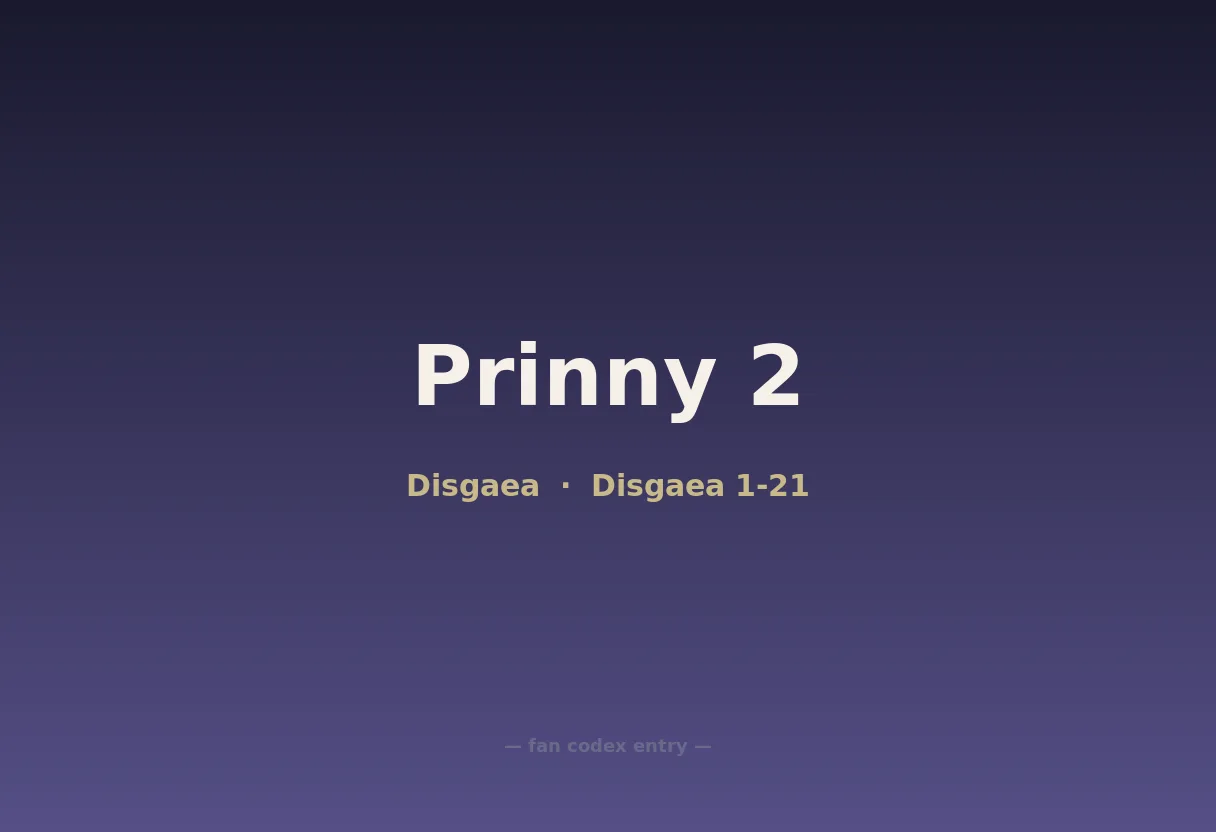 Prinny 2